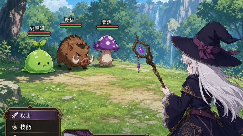 魔女秘药 场景演出 资料图 2
