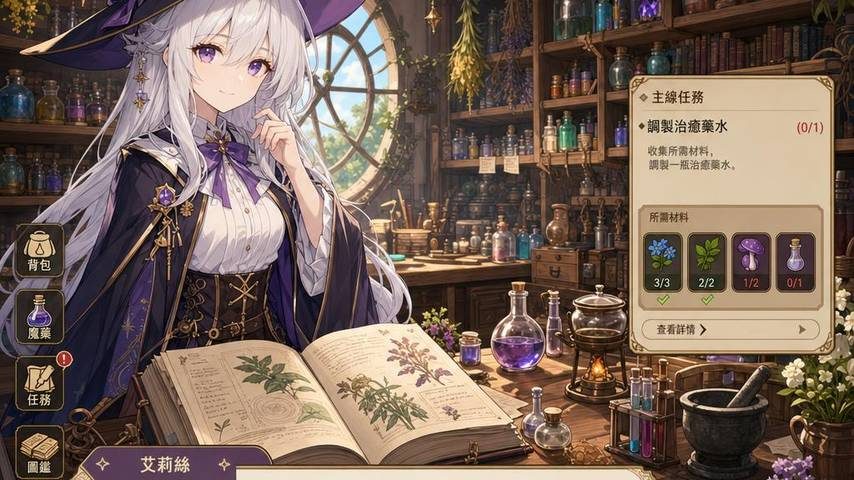 魔女秘药 剧情互动 玩法截图 3