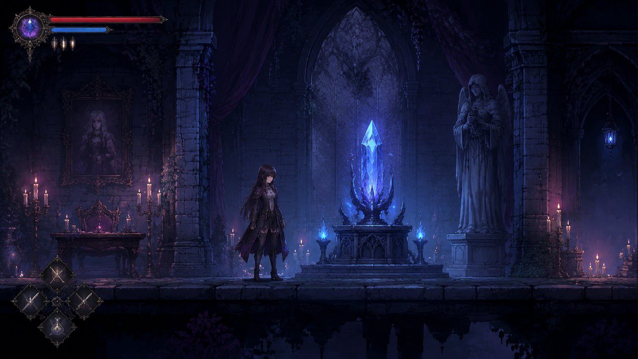 哥特少女勇闯恶魔城2 中文界面 资料图 1