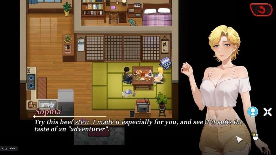 幸福岛幻想_Fantasy of Bliss Island 操作界面 资料图 4